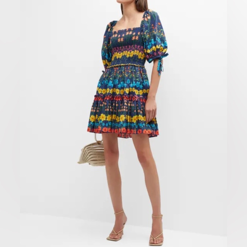 Cara Cara Lenny Dress in Flowerbox, Size L